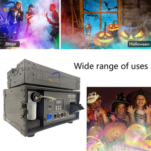 Nuova Macchina del Fumo da 1500W per Effetti Scenici, Adatta per DJ, Discoteche, Feste, Matrimoni, Concerti, Bar, Natale, con Controllo Remoto DMX - Product Image 3
