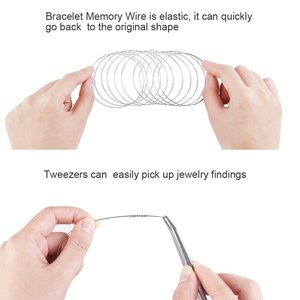 Diy Jewelry Making Kit Alloy Findings With Pliers <b>Wire</b> And Tools For <b>Crafting</b> Earrings Necklaces Bracelets - Product Image 3