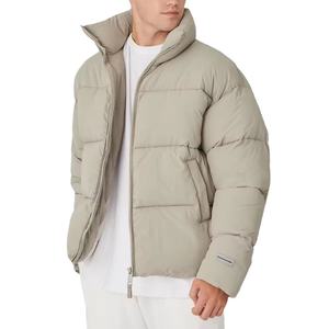 เสื้อแจ็คเก็ตพัฟเฟอร์บุใยสังเคราะห์แบบสั่งทำพิเศษสำหรับผู้ชาย ไซส์ใหญ่ ผ้าฝ้ายเรียบ - Product Image 3