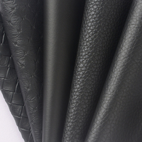 0.7mm tricoté support Pvc cuir synthétique artificiel tissu Faux cuir faux cuir pour meubles voiture automobile canapé sac