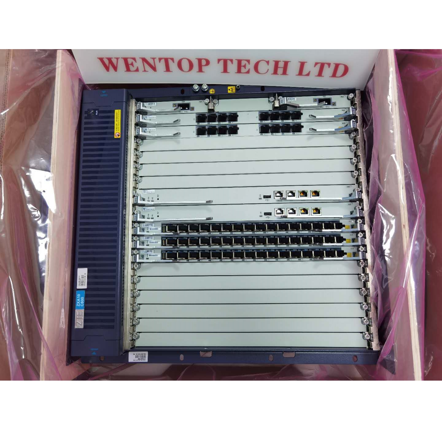 ponpon ZTE 10G XGS-PON OLT ZXA10 C600 - Large Capacity Optical Access