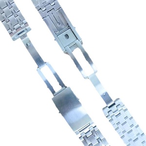 Chaîne de montre en acier inoxydable pour homme, fabrication sur mesure, vente en gros d'usine, 18 cm, bouche incurvée solide, bracelet 316L - Product Image 2