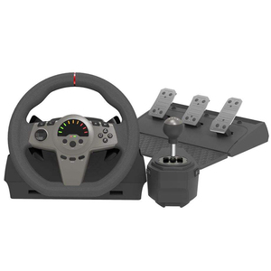 <span class=keywords><strong>Volante</strong></span> de carreras giratorio para juegos con Pedal de Audio para Nintendo Switch x-box PS3 <span class=keywords><strong>PS4</strong></span> PC <span class=keywords><strong>Volante</strong></span> Juego de carreras de coches Sensación real - Product Image 1