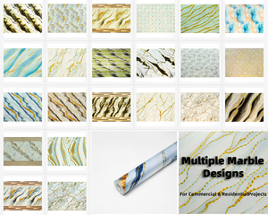 Autocollant mural en mousse 3D effet marbre - Imperméable et auto-adhésif pour chambres d'hôtel - Product Image 6