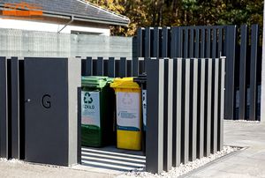 รั้วอลูมิเนียมกลางแจ้ง <span class=keywords><strong>ราคา</strong></span>โรงงาน Foshan รั้วแนวตั้งสำหรับสวน รั้วขอบเขตบ้าน รั้วสนาม - Product Image 6