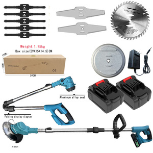 Cortadora de Césped Inalámbrica de 24V con Control Remoto, Herramienta Eléctrica de Jardín, Recortadora de Césped, Desbrozadora, Cortadora de Maleza, Batería de Iones de Litio - Product Image 3