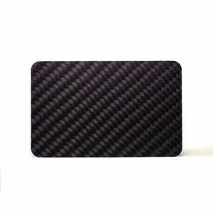 Nuevas tendencias, tarjetero de Metal delgado para hombres, tarjeta NFC de fibra de carbono forjada Rfid, billetera de <span class=keywords><strong>brasas</strong></span> forjada con Clip para dinero - Product Image 1