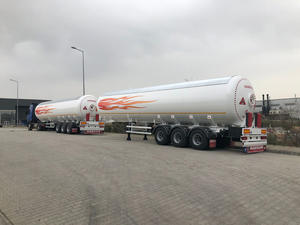 Semi-remorque de transport de GPL modèle 2026, capacité 57m³, 27 tonnes, certifiée ASME AD2000, camion-citerne de livraison de gaz de pétrole liquéfié - Product Image 2