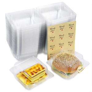 Fábrica ecológica de plástico transparente desechable fruta Clamshell Punnet contenedor/caja - Product Image 5