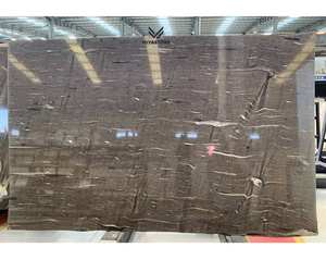 Dalles en pierre de quartzite grise de luxe modernes polies imperméables pour comptoirs intérieurs Panneaux muraux Taille personnalisable pour hôtel - Product Image 1