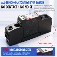 S240p4kwg83 Controlador de Potencia Analógico Ultrafino de 4-20mA, 40A, 110-220V, Monofásico, Regulador de Voltaje de Tiristor, Disipador de Calor Integrado