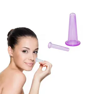 Wholesale Cheap Direct Sales New Deep Decompression Body And Face Portable Safety Vacuum Facial Silicone Cupping Set