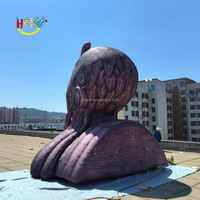 Sculpture publicitaire gonflable de haute qualité pour scène de fête musicale, scène gonflable Thérapus
