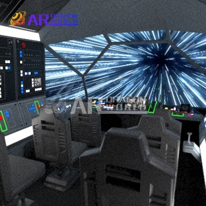 Système de cinéma dôme 7D 2026 Nouveau simulateur de montagnes russes 5D Expérience immersive multisensorielle Divertissement 360° Cinéma dôme 9D - Product Image 2