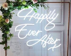 Luz LED de neón personalizada con nombre para decoración de dormitorio de niños, diseño gratuito con cuerpo de lámpara de cristal, sin MOQ - Product Image 2