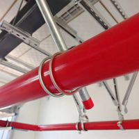 Serre-tuyau rapide en acier au carbone certifié UL CE UTT13 FM UL CE, fixation par pince sismique pour la fixation des sprinklers d'incendie