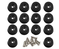 Pieds en caoutchouc antidérapants en silicone personnalisés, disponibles en différentes tailles pour s'adapter à n'importe quel appareil ou à une jambe de meuble