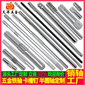 Dowel <b>Pins</b> Toy Hardware Gear Shafts Pivots Iron Shafts Non Standard Custom Slots <b>Pins</b> D Type Semi Circular Hexagonal - Product Image 4