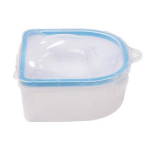 Cuenco para remojar uñas Cuencos de manicura de doble capa Mejora Espesar Acetona Soak off Gel Removedor de esmalte Cuenco para uñas acrílicas - Product Image 2