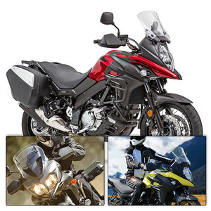 Accesorios de Motocross JFG Protector de Manos de Plástico para <span class=keywords><strong>DL650</strong></span> V-STROM Cubrepuños Escudo Cortavientos - Product Image 6