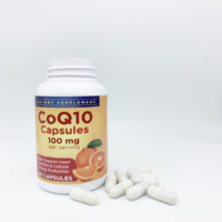 Capsules de CoQ10 100mg Certifiées Qualité : Renforcent l'Immunité, Antioxydant pour la Santé Cardiaque et la Production d'Énergie