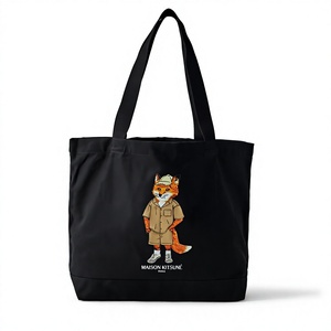Bolsa de Mano de Lona de Algodón Natural con Estampado Personalizado |   Bolsa de Compras Reutilizable Ecológica, Bolsa de Mano Promocional para Mercancía de Marca - Product Image 1