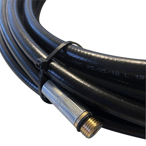 Sulai Machinery High Pressure Water Hose 12mm Inner Diameter Black <b>Copper</b> Material For Car <b>Washer</b> Cleaning - Product Image 4