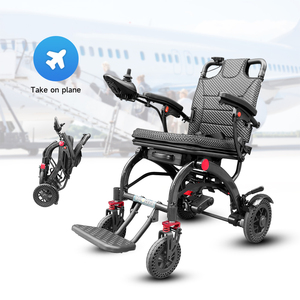 Vente en gros de fauteuil roulant électrique ultra-léger en aluminium-approuvé par avion, longue durée de vie de la batterie - Product Image 1