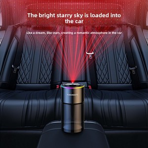 Nouveau parfum de voiture haut de gamme en verre 180ml avec élimination des odeurs, élimination du formaldéhyde, rafraîchissant et décoration aromathérapie ciel étoilé - Product Image 2