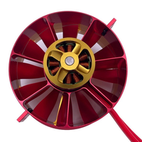 Ventilateur à conduit électrique (EDF) JP Hobby 70 mm 12 pales 2250KV 4S 6S en aluminium CNC, moule privé, fabriqué à Anhui pour avion RC