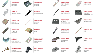 Pasador de Resorte 700720370 de Alta Calidad para AGCO MF2270 para Empacadoras, Piezas de Maquinaria Agrícola, 1 Año de Garantía, 0.491 kg - Product Image 5