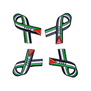 Personalizado en Stock Metal esmalte Pin Palestina bandera broche insignia libre Palestina <span class=keywords><strong>mapa</strong></span> pines personalizados declaración política pines - Product Image 4