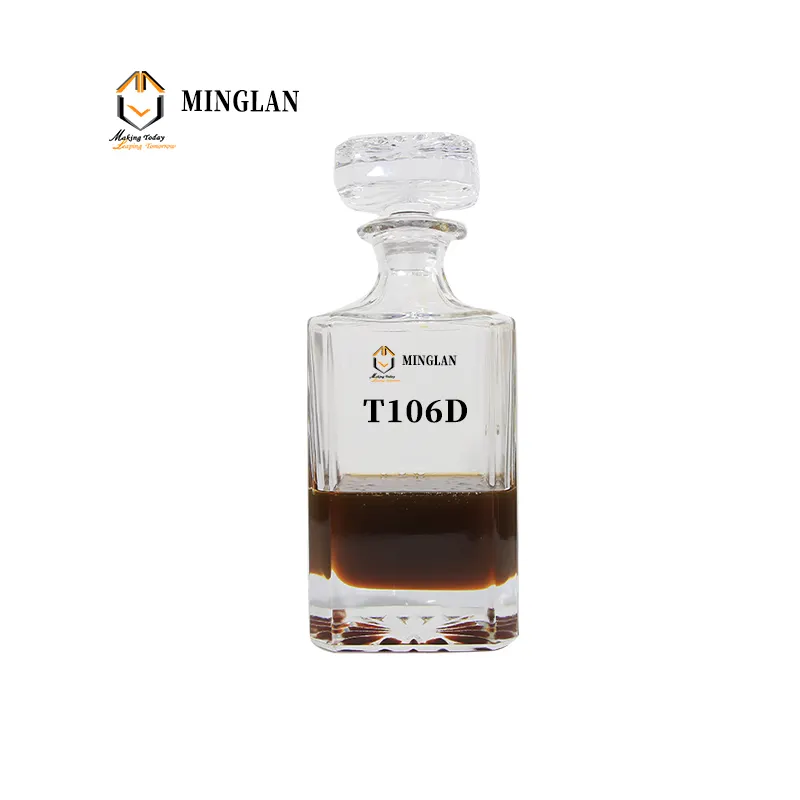 T 106D TBN tăng cường 400 canxi Sulfonate xi lanh biển chất bôi trơn phụ gia
