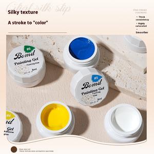 TPO HEMA libre negro blanco colores primarios UV Gel Nail Art pegamento grueso pétalo crema gancho borde tira <span class=keywords><strong>de</strong></span> tracción alivio terapia <span class=keywords><strong>de</strong></span> luz <span class=keywords><strong>uñas</strong></span> - Product Image 1