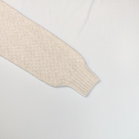 Ensemble de pull en tricot décontracté à col rond pour femme, personnalisé, automne, logo sur le devant, anti-boulochage