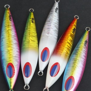 En stock Nouveautés Fk Jigs Plomb Jigging Leurre Erratic <span class=keywords><strong>Action</strong></span> 110g 150g Pesca Isca Saltwater Slow Metal Jigs Pour Trevally - Product Image 1
