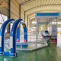 Aire de jeux Funfair Attraction enfants Mini Shuttle équipement de parc d'attractions Train à grande vitesse pour enfants