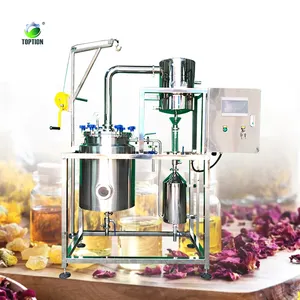 Lemongrass oil extraction plant essential oil extraction equipment rose essential oil extract machine