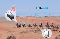 Traqueur GPS LoRa pour l'extérieur Suivi de localisation pour la gestion des véhicules Capteur de détection GPS