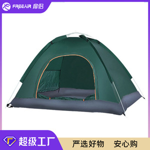 สินค้าคัดสรรอย่างพิถีพิถัน เต็นท์แคมป์ปิ้งอัตโนมัติ 3-4 คน ชั้นเดียว ติดตั้งง่าย ใช้กลางแจ้ง ฤดูใบไม้ผลิ ฤดูร้อน ฤดูใบไม้ร่วง - Product Image 5