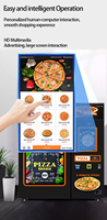 Distributeur automatique de pizza intelligent entièrement automatique de l'usine Shanghai Miracle chauffage rapide pizza congelée avec fonction SDK automatique