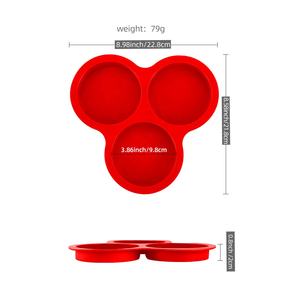 Molde <span class=keywords><strong>de</strong></span> silicona para huevos 3 en 1, <span class=keywords><strong>moldes</strong></span> antiadherentes resistentes al calor para pasteles para Donut, tortitas, freidora <span class=keywords><strong>de</strong></span> aire, bandeja para hornear, fácil <span class=keywords><strong>de</strong></span> limpiar - Product Image 2