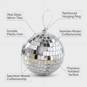 Bola de <span class=keywords><strong>Discoteca</strong></span> de Cristal de 2 cm a 80 cm para Decoración de Bodas y Fiestas - Product Image 3