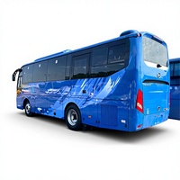 Autocar Higer d'occasion, diesel, manuel, Euro 3, luxe, conduite à gauche, 50 places