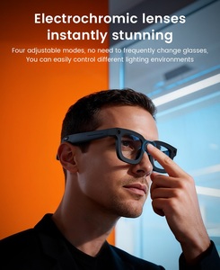 <span class=keywords><strong>แว่น</strong></span>ตาอัจฉริยะ Ai Smart Dimming รุ่น E02C พร้อมกล้อง 8MP ควบคุมการเปลี่ยนสีเลนส์ด้วยระบบสัมผัส รองรับการแปลภาษา โทรผ่านบลูทูธ ฟังเพลง - Product Image 2