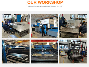 Heavy-Duty dọc thép không gỉ 304/201 laser-cut điều hòa không khí khung tùy chỉnh tấm kim loại chế tạo đơn vị ngoài trời - Product Image 6