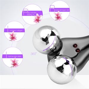 Rodillo Facial 4D en Forma de Y, Eliminador de Arrugas, Masajeador Facial con Rotación de 360° para Relajación Corporal Completa - Product Image 4