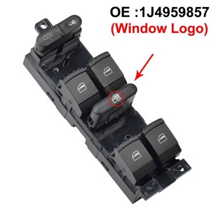 1j4959857a Thạc sĩ điện cửa sổ chuyển đổi cho VW Golf MK4 Bora ghế Skoda Octavia MK1 FABIA <span class=keywords><strong>1j4</strong></span> <span class=keywords><strong>959</strong></span> 857a <span class=keywords><strong>1j4</strong></span> <span class=keywords><strong>959</strong></span> <span class=keywords><strong>857</strong></span> một ánh sáng màu đỏ - Product Image 4