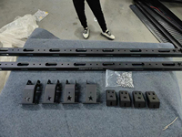 Porte-bagages de camionnette réglable en acier de 4 mm, porte-bagages de benne de camionnette, réglable pour Ranger Hilux Navara Gladiator F-150 Tacoma