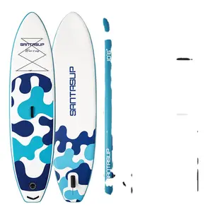 Manufacturers wholesale custom pvc surfboard sup paddle standing competitive inflatable paddle racing paddle